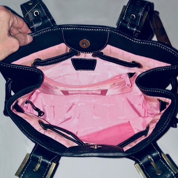 ANUSCHKA SHOULDER HANDBAG PEACOCK FEATHER & BUTTERFLY - Picture 6 of 8